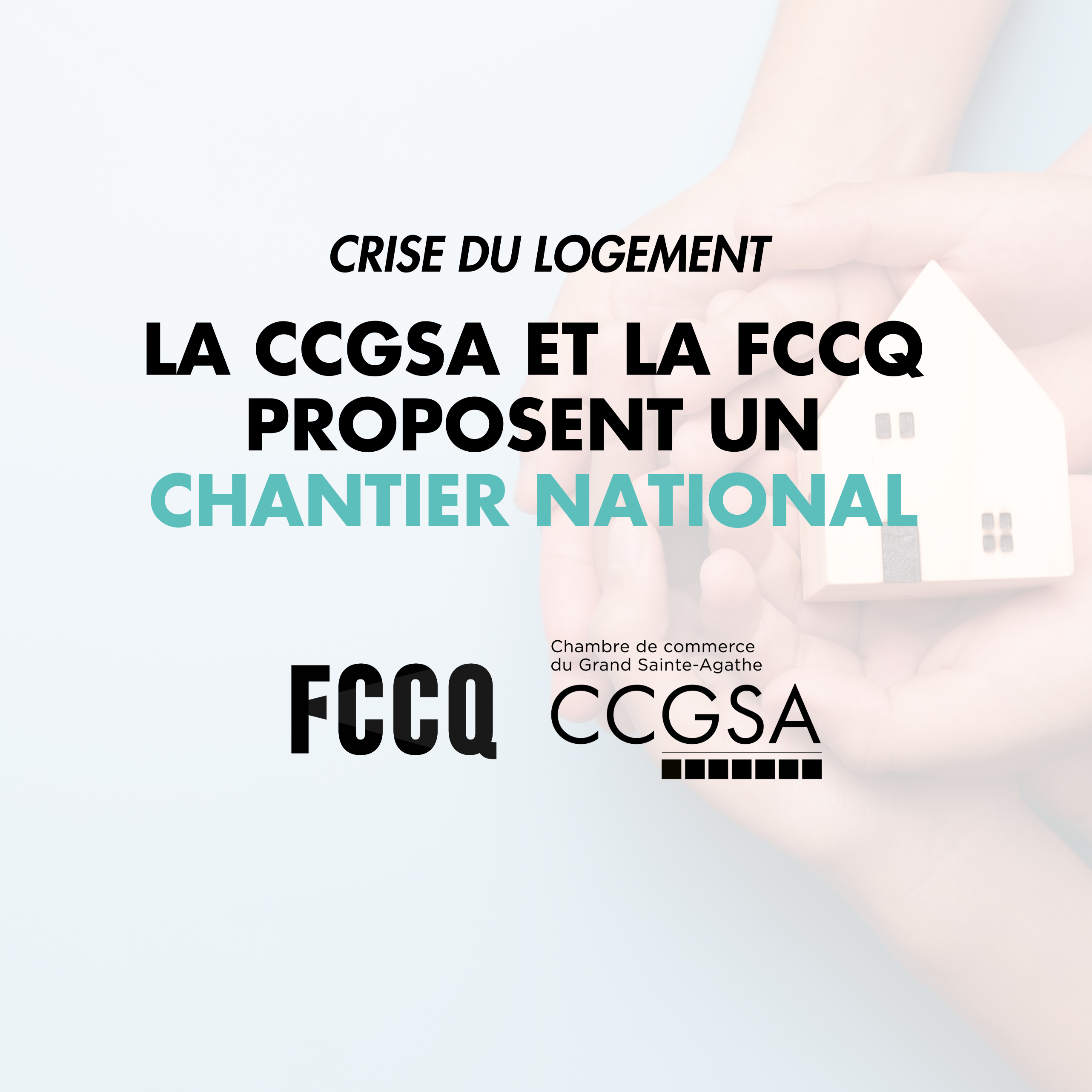 Pénurie de logements – La Chambre de commerce du Grand Sainte-Agathe et la Fédération des Chambres de commerce du Québec proposent un chantier national